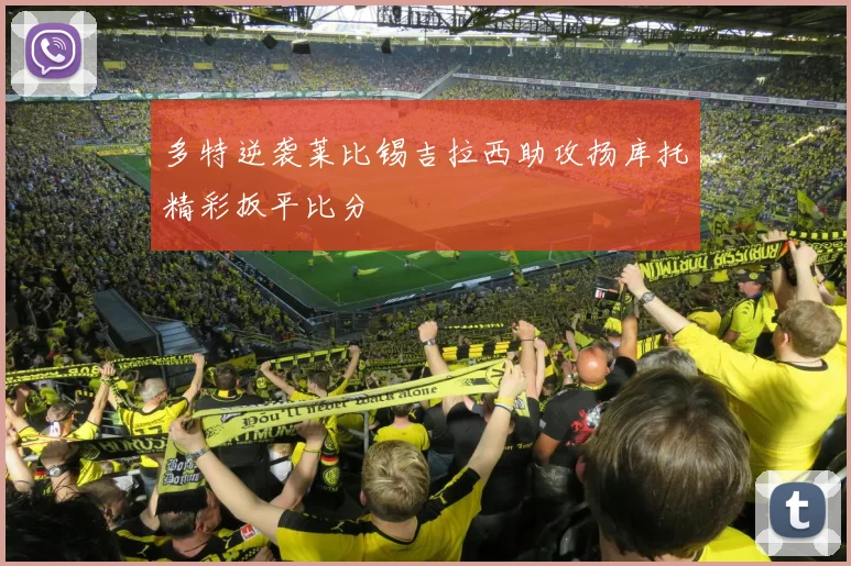 多特逆袭莱比锡吉拉西助攻扬库托精彩扳平比分
